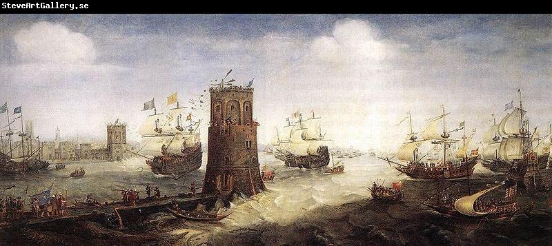 WIERINGEN, Cornelis Claesz van Capturing Damietta